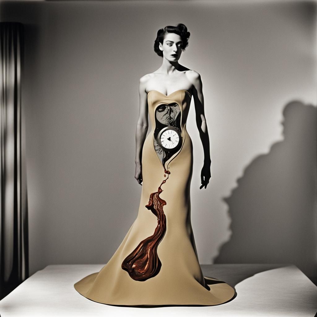 Surreal Dress Inspired by Salvador Dali