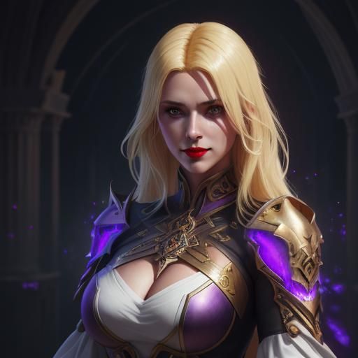 Hellenic Satanic Mage with Goddesslike Features