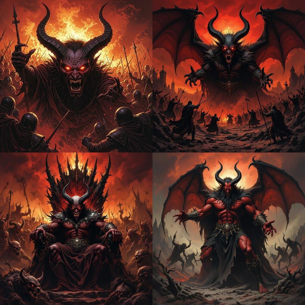 Satan Incites Armies to Chaos and Corruption