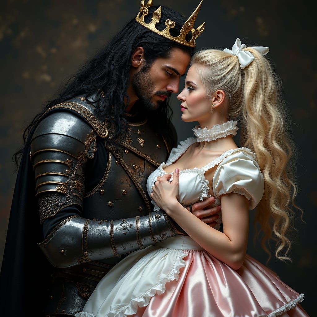 Demon King Captures Elegant French Maid