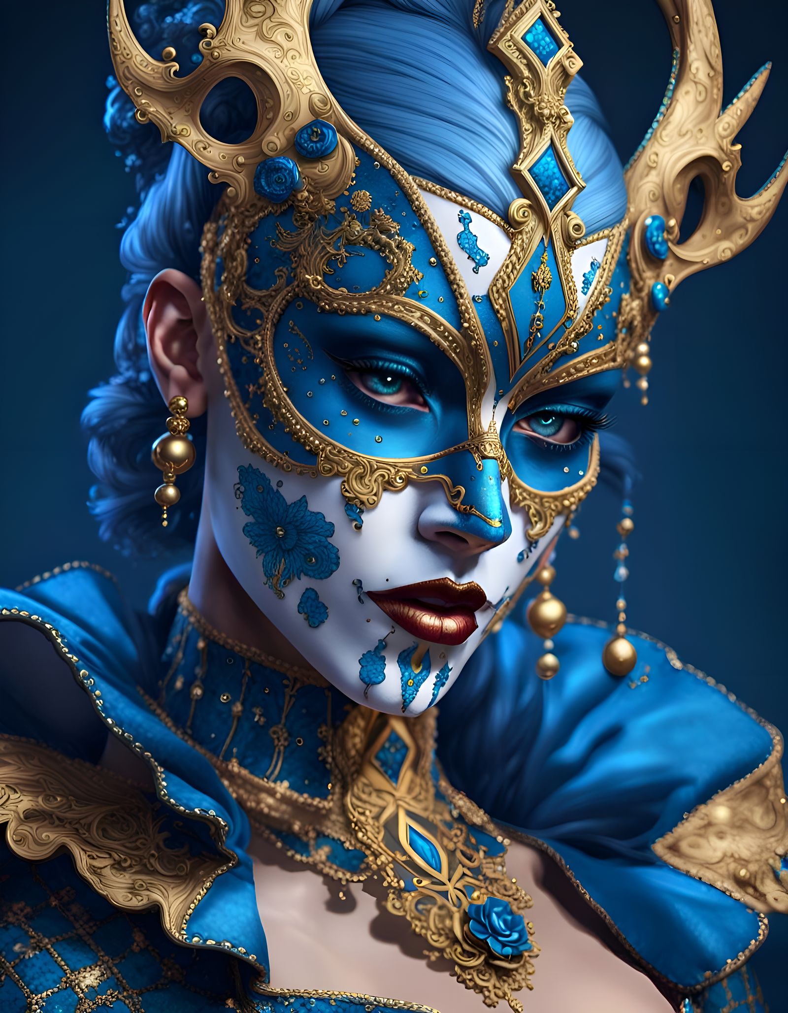 Masquerade mayhem (follow for followback)