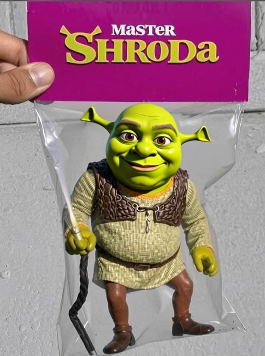 Shrek as Yoda in 8k Resolution
