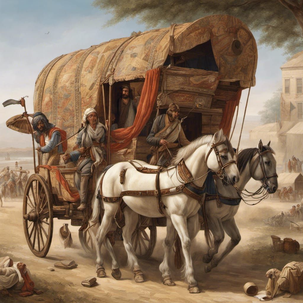 Classical Age: American Trade Caravan