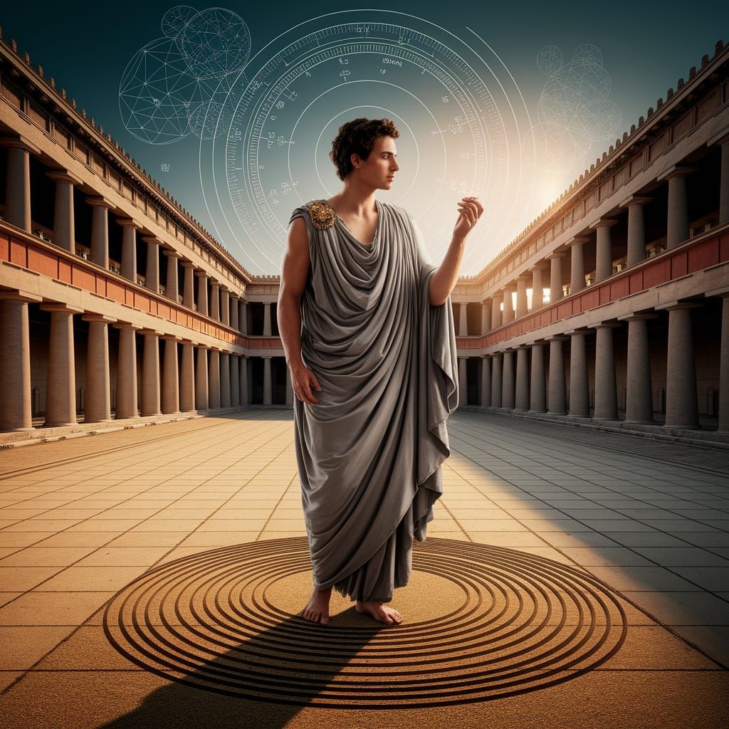 Ancient Greek Philosopher Confronts Mathematics in Surreal L...
