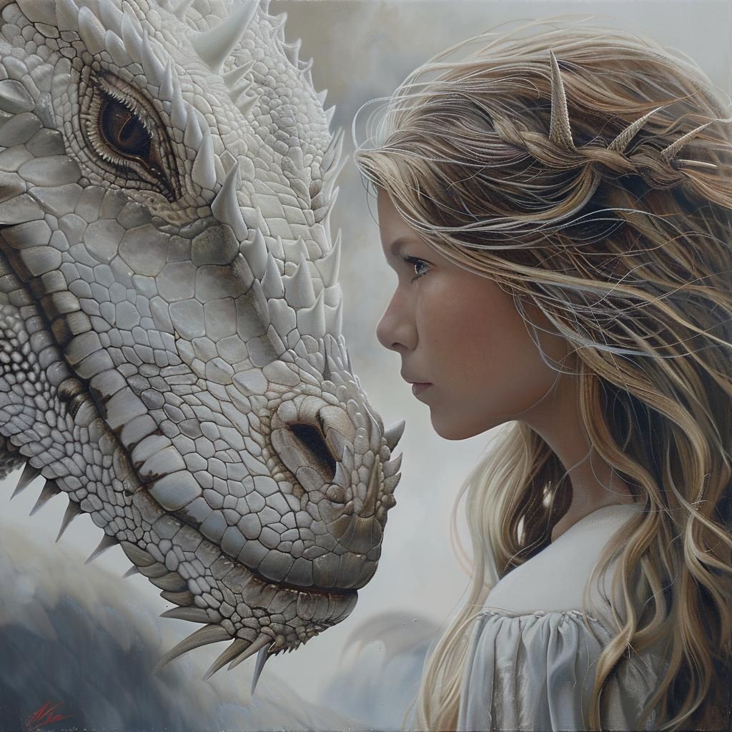 Colourful Dragon Drawings