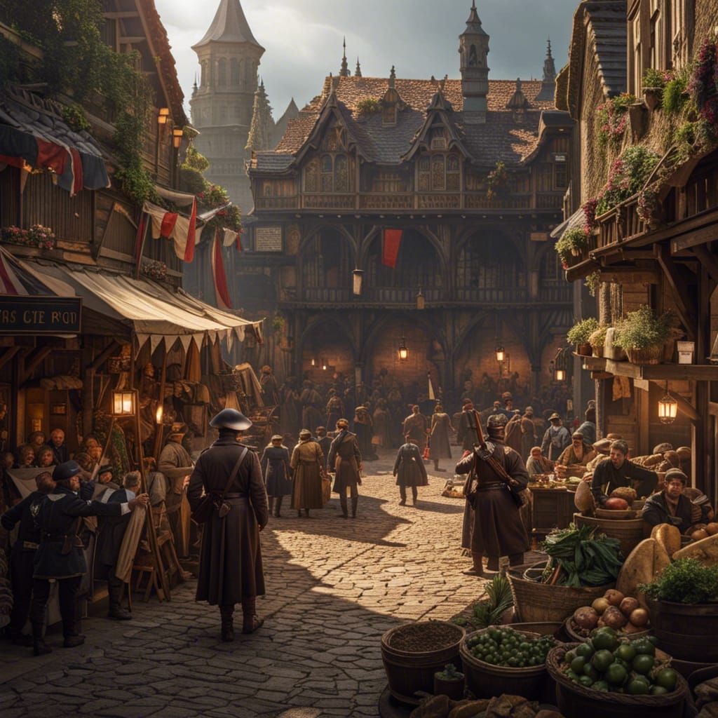 Medieval market