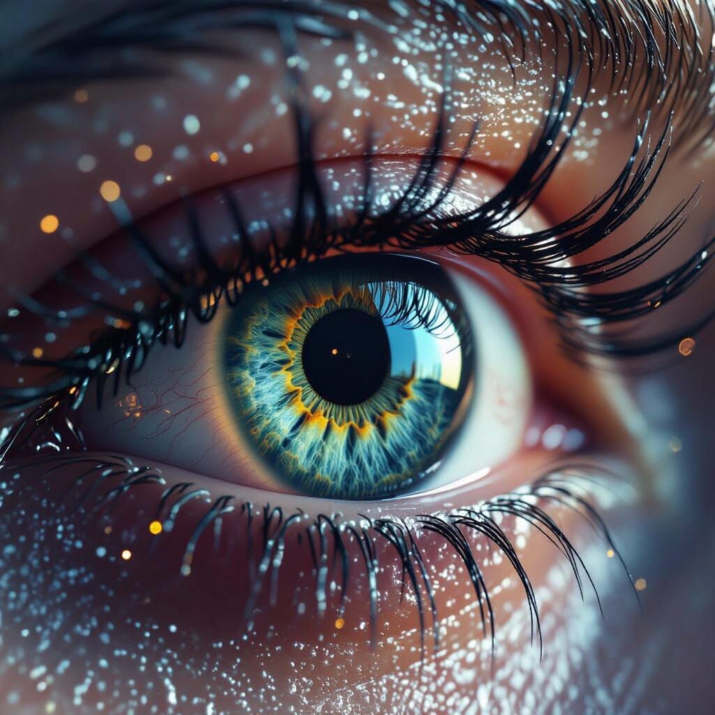 Macro Eye Photography: Glare, Dust & Fantasy Art