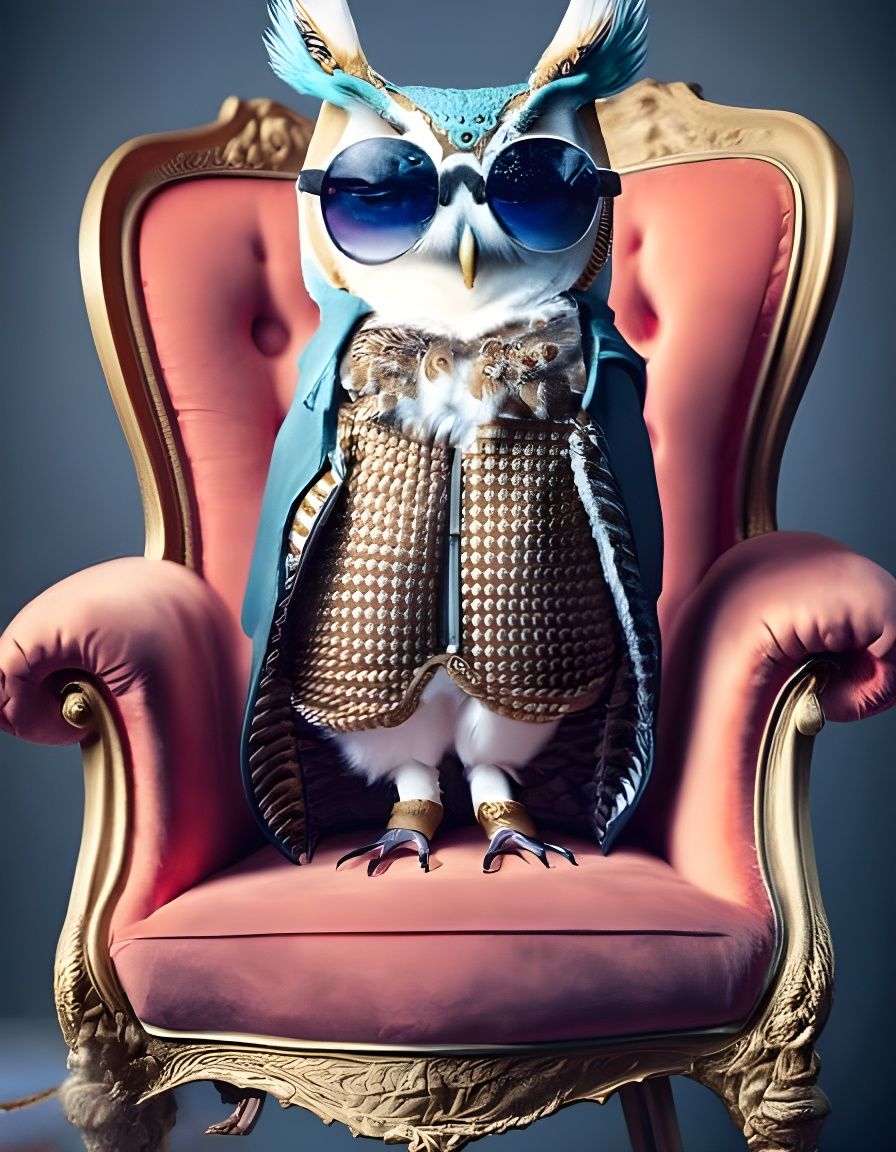 Abstract Blended Image Created by AI