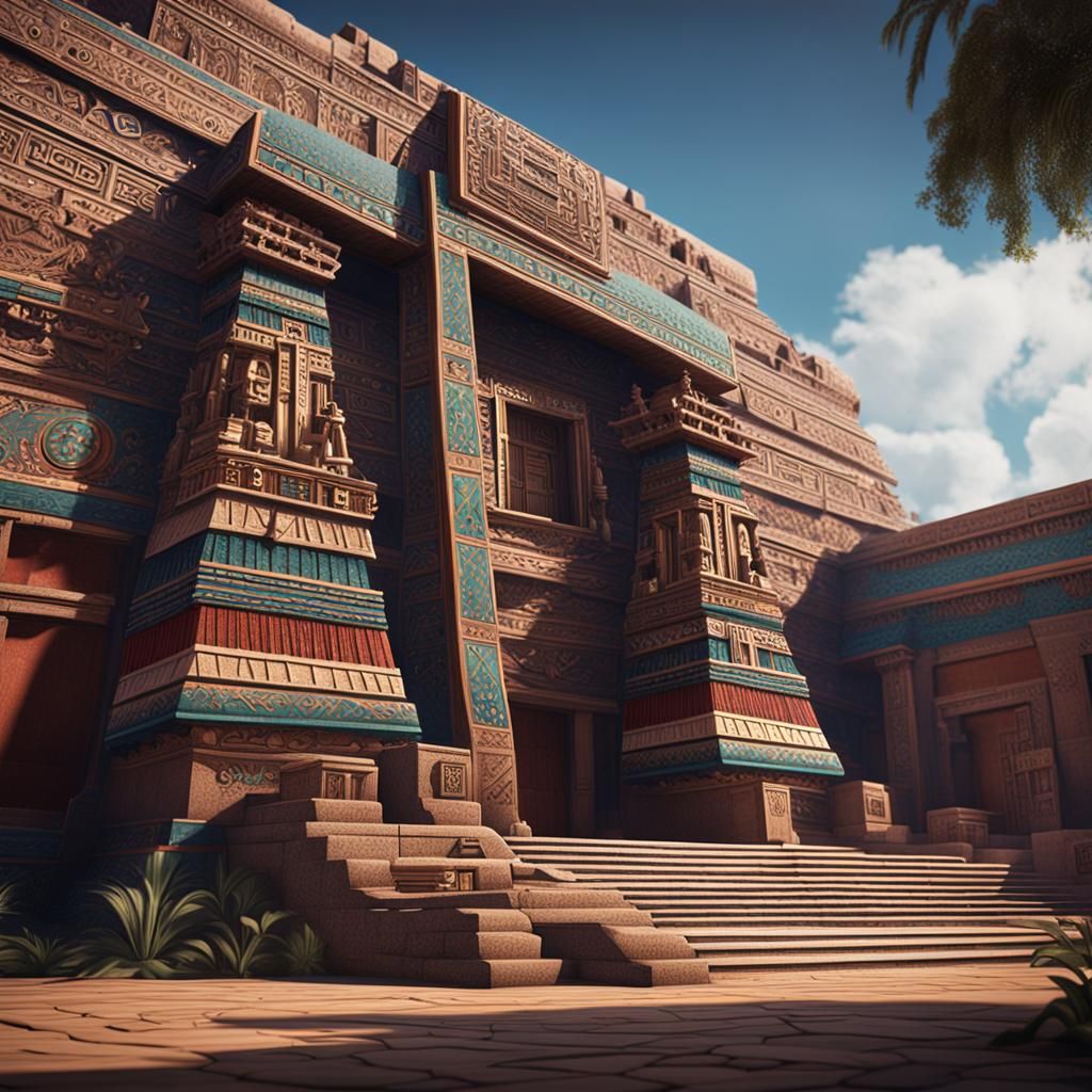 Aztec Senate Building in the Information Age