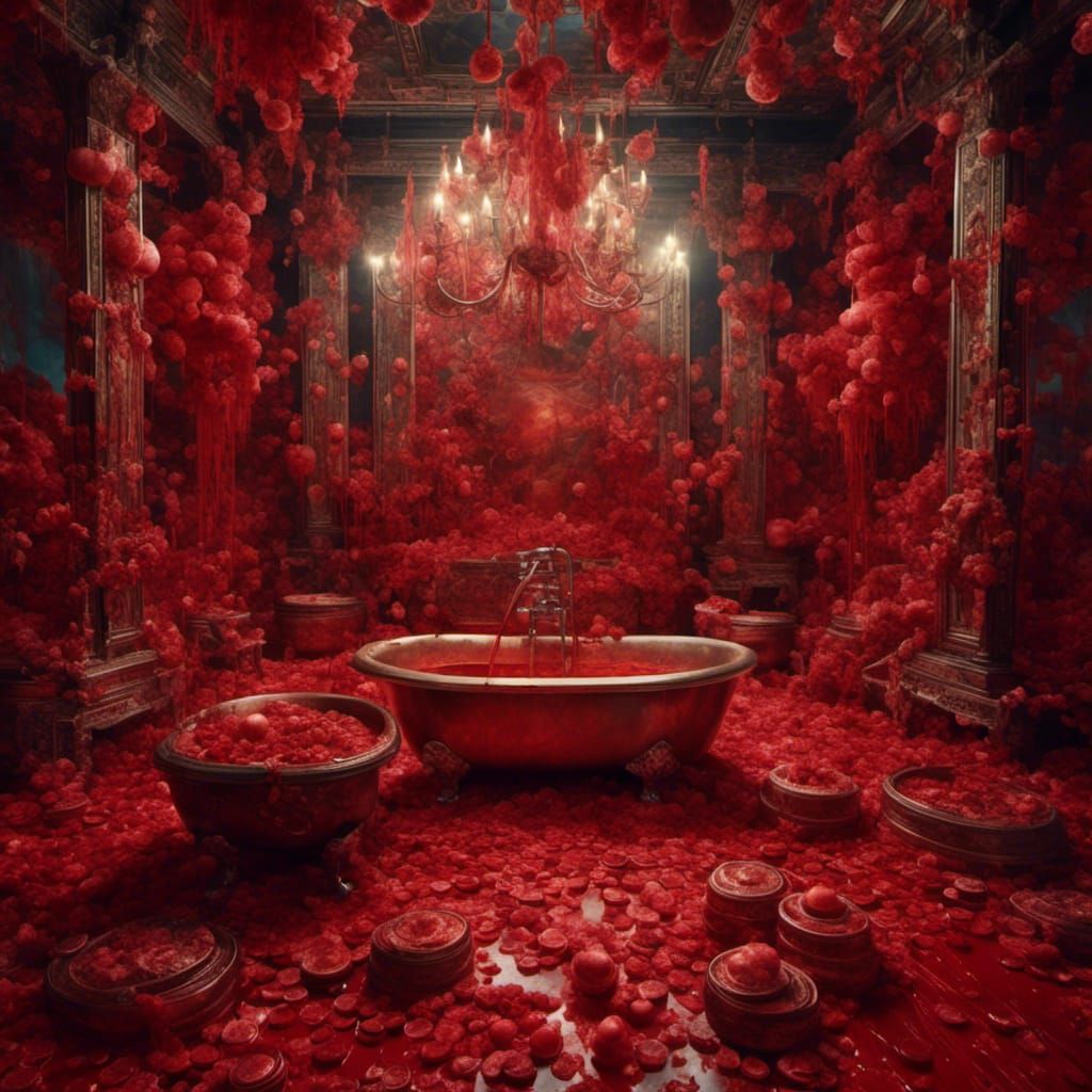 Hyperreal Chinese Blood Bath
