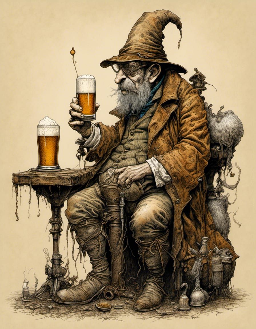 "Why there's a straw in my pint?"