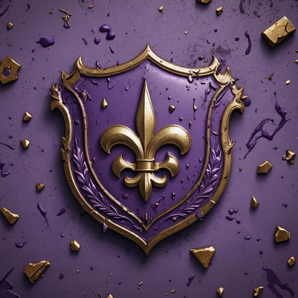 Saints Row Logo in Detailed Matte Painting Style