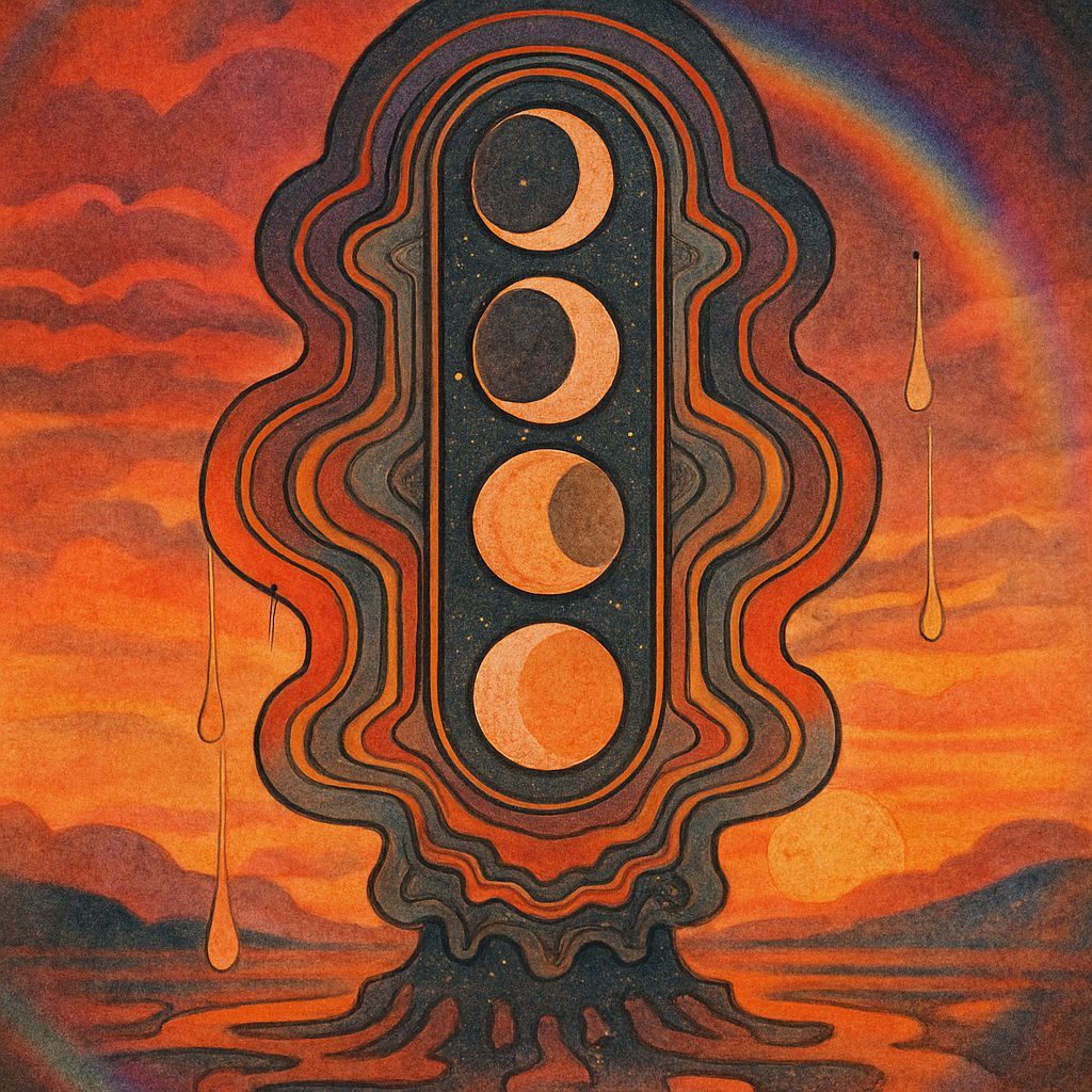 Hellacious Aluminiferous Rippleresin Sunset Quartz Cautiousl...