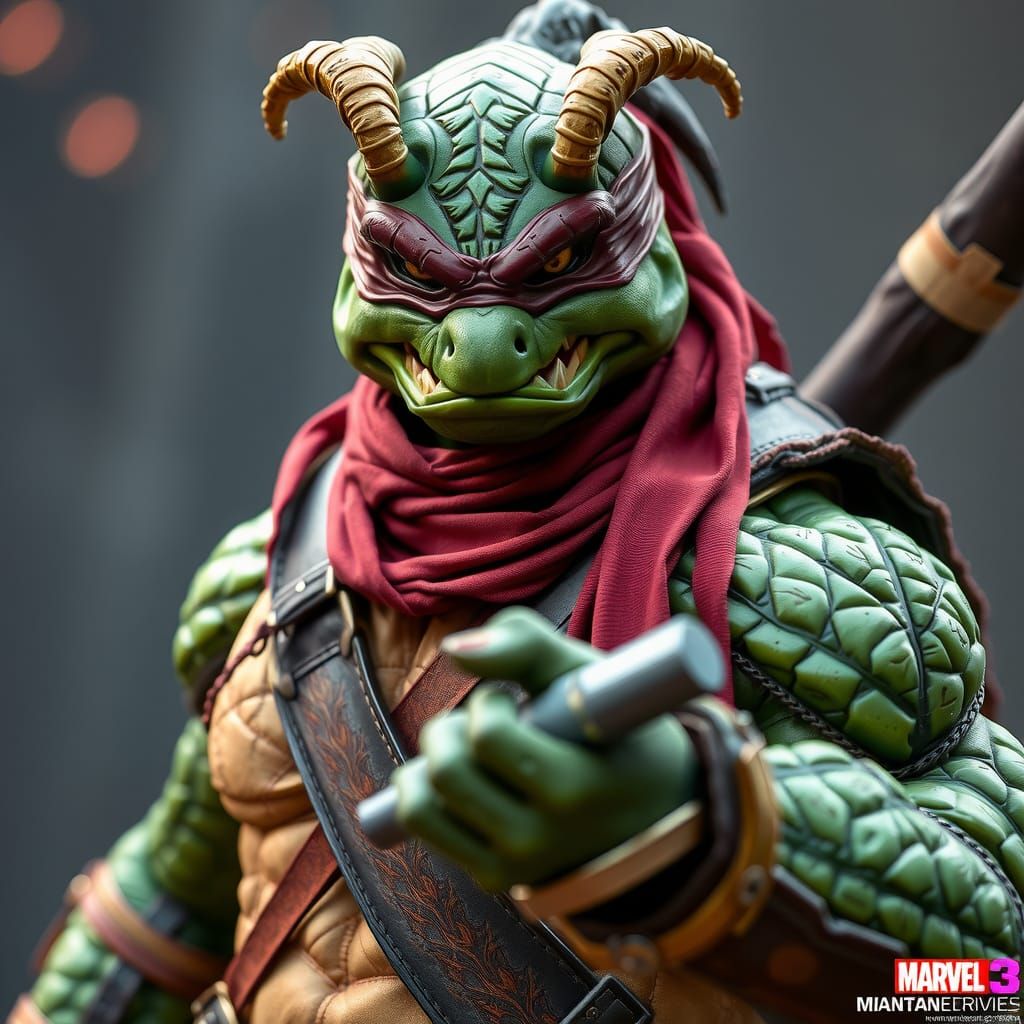 Live Action Ultimate Drako from TMNT: Mutant Nightmare