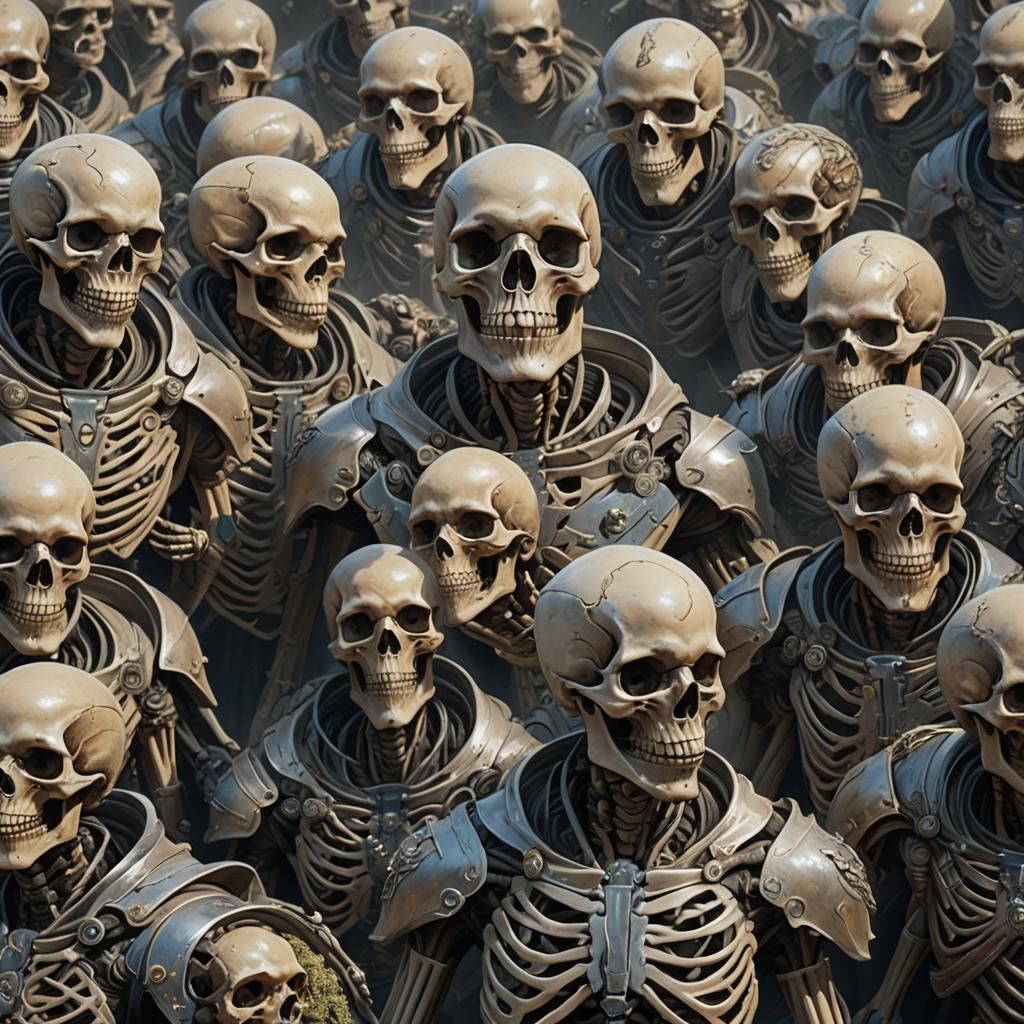 Skeletons vs Aliens: Epic Battle