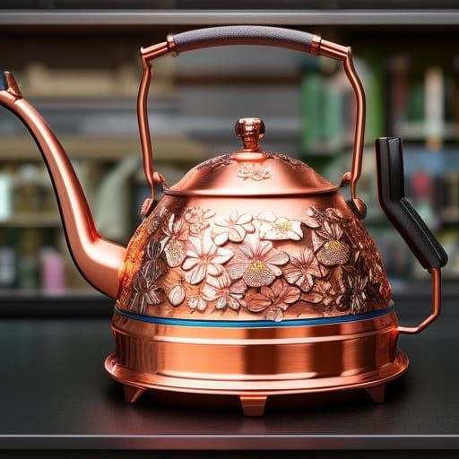 Bright Copper Kettles