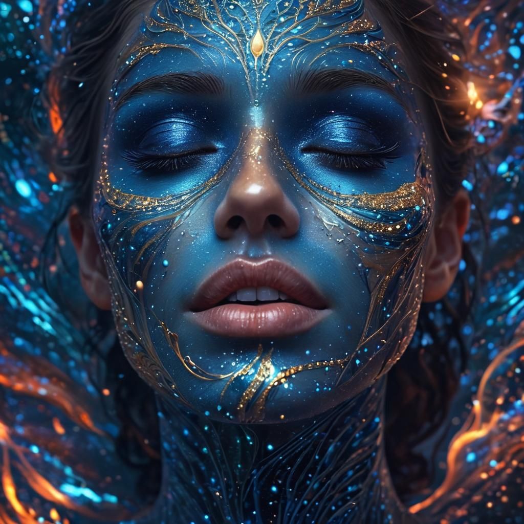 Fantasy Art: Intergalactic Seed Dissolving