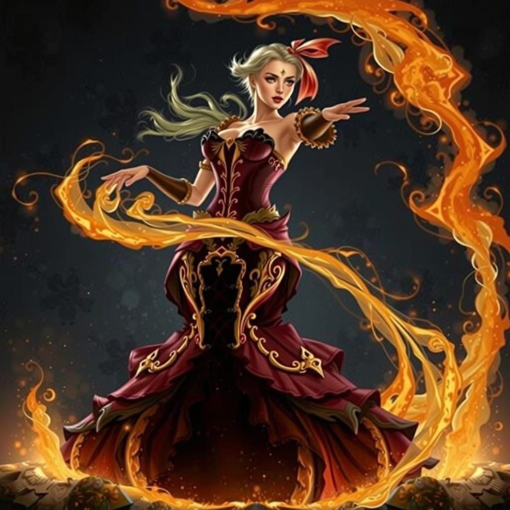 Vibrant Triadic Colors in Harmony