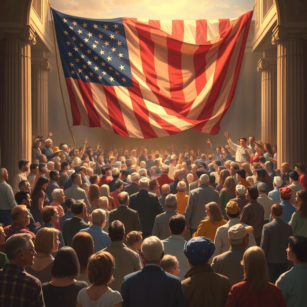 United Hearts of America in Neoclassical Splendor