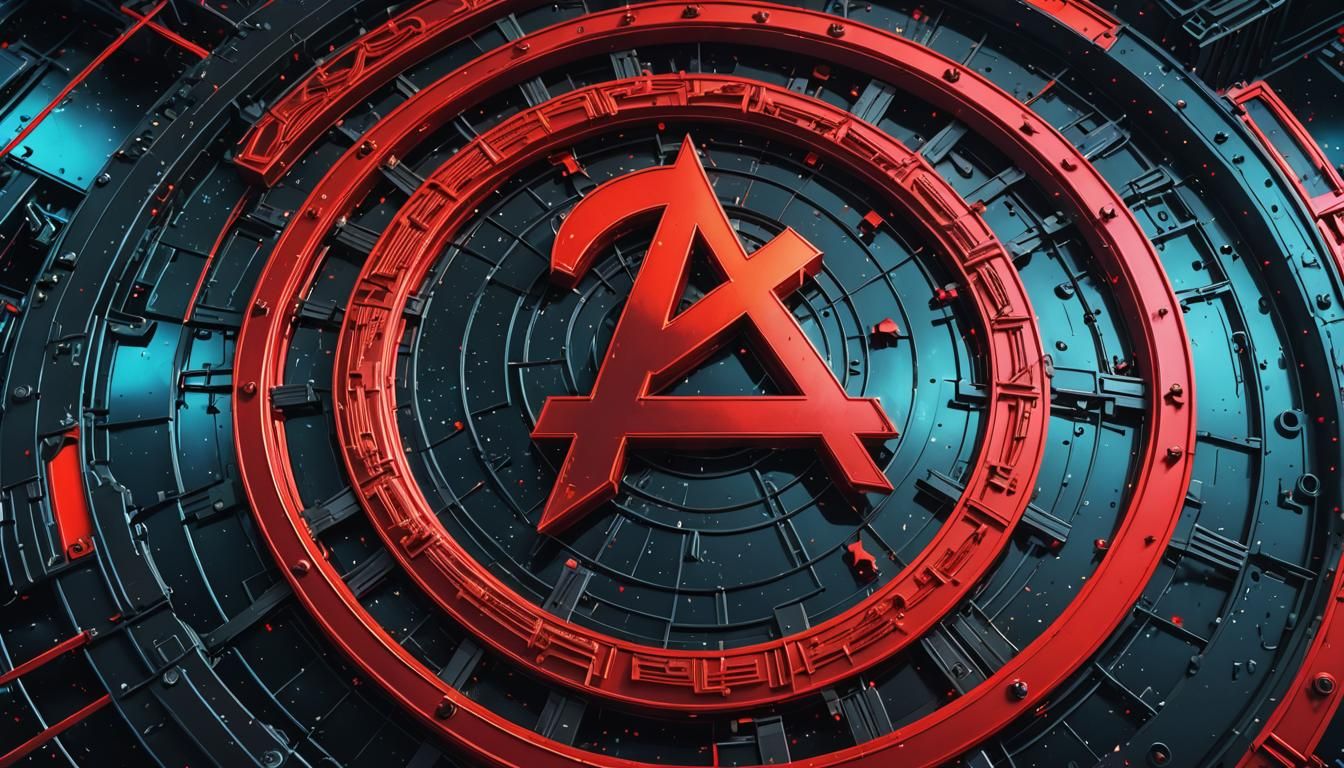 Ominous Steel Communism Abstraction in HDR