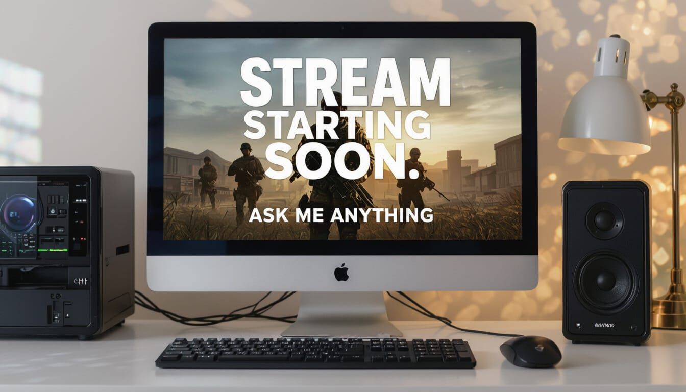 Stream Starting Soon: Call of Duty Gameplay Display