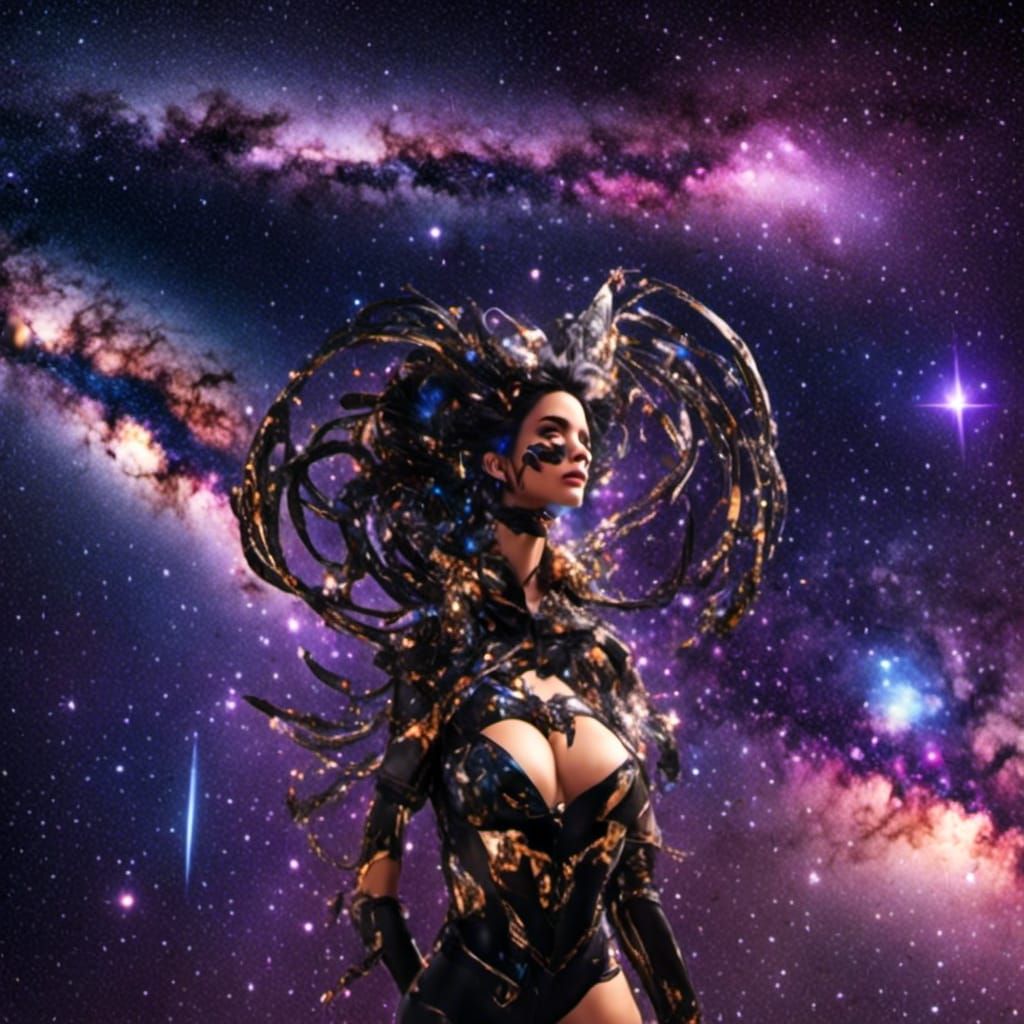 Hyperrealistic Deep Space Render