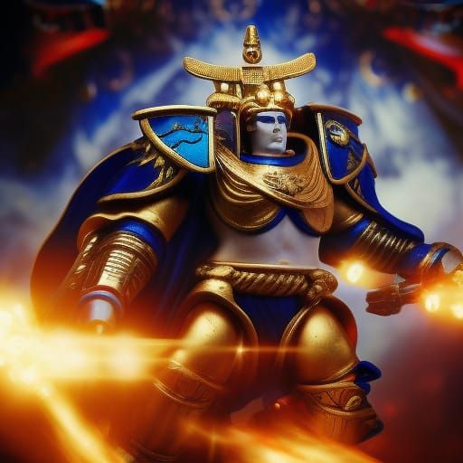 Epic Battle Between God Emperor and Horus