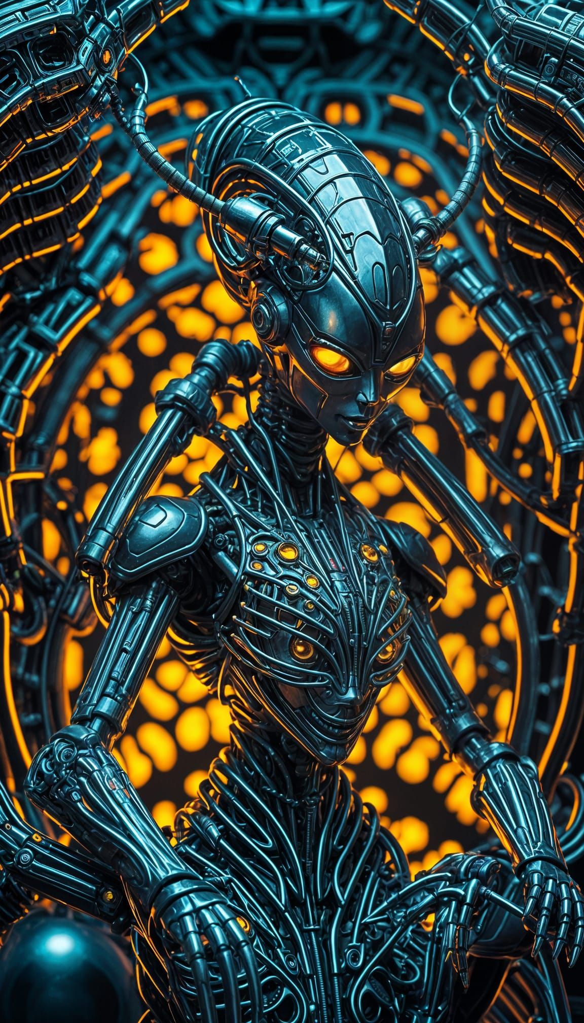 Robot Wasp Queen: Nightmare Aliens LORA