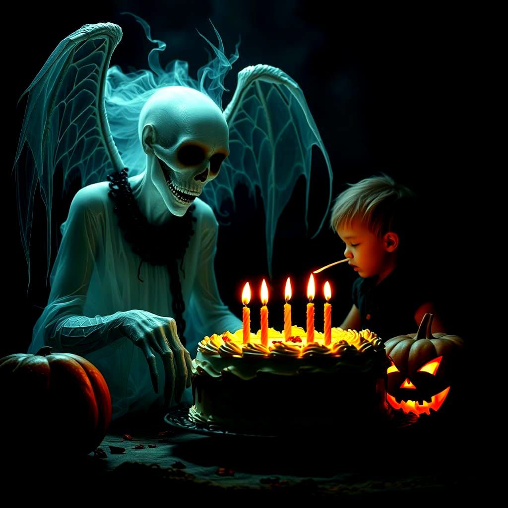 Ethereal Spirit Watches Halloween Birthday Celebration