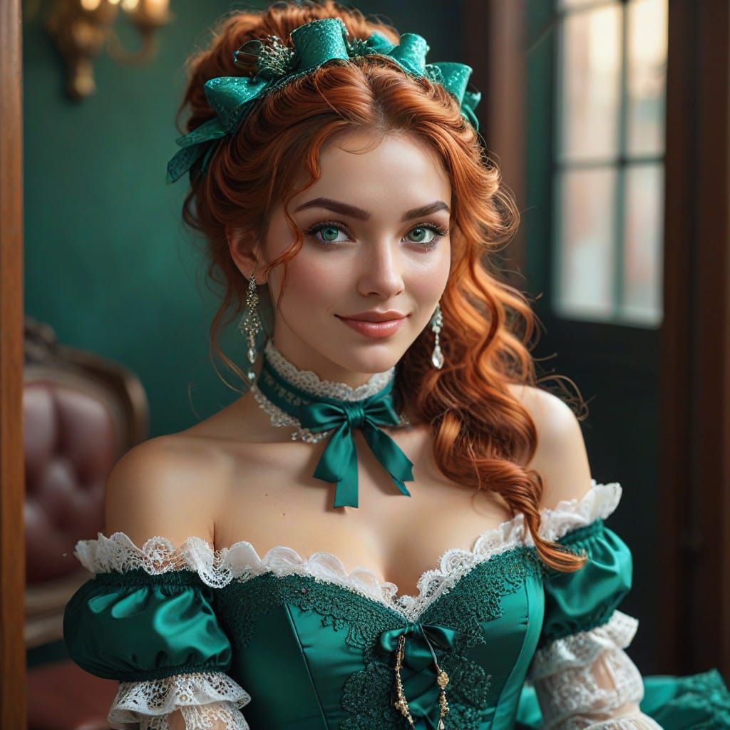 Countess Emily in Victorian Elegance