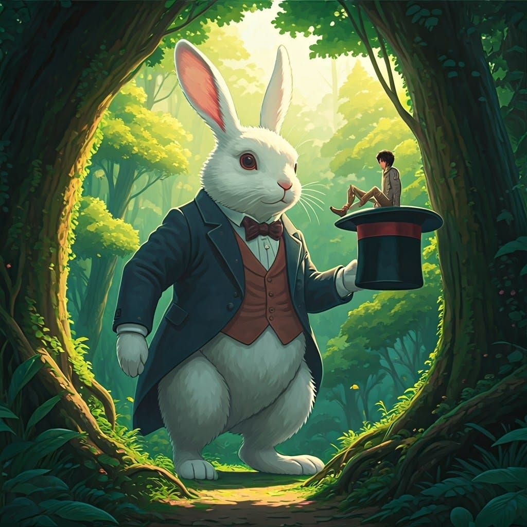 Rabbit Man and Emerging Youth: Anime Fantasy