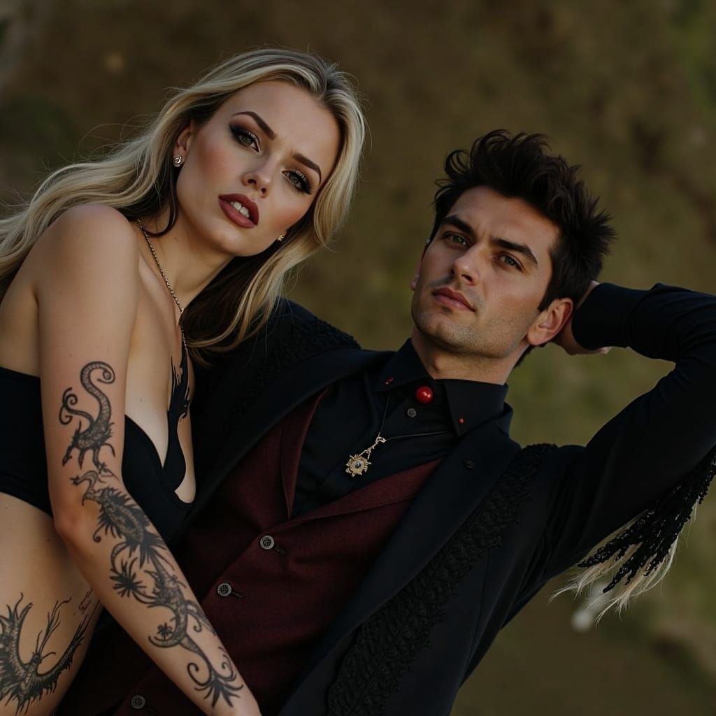 Mythical Romantic Beach Gathering