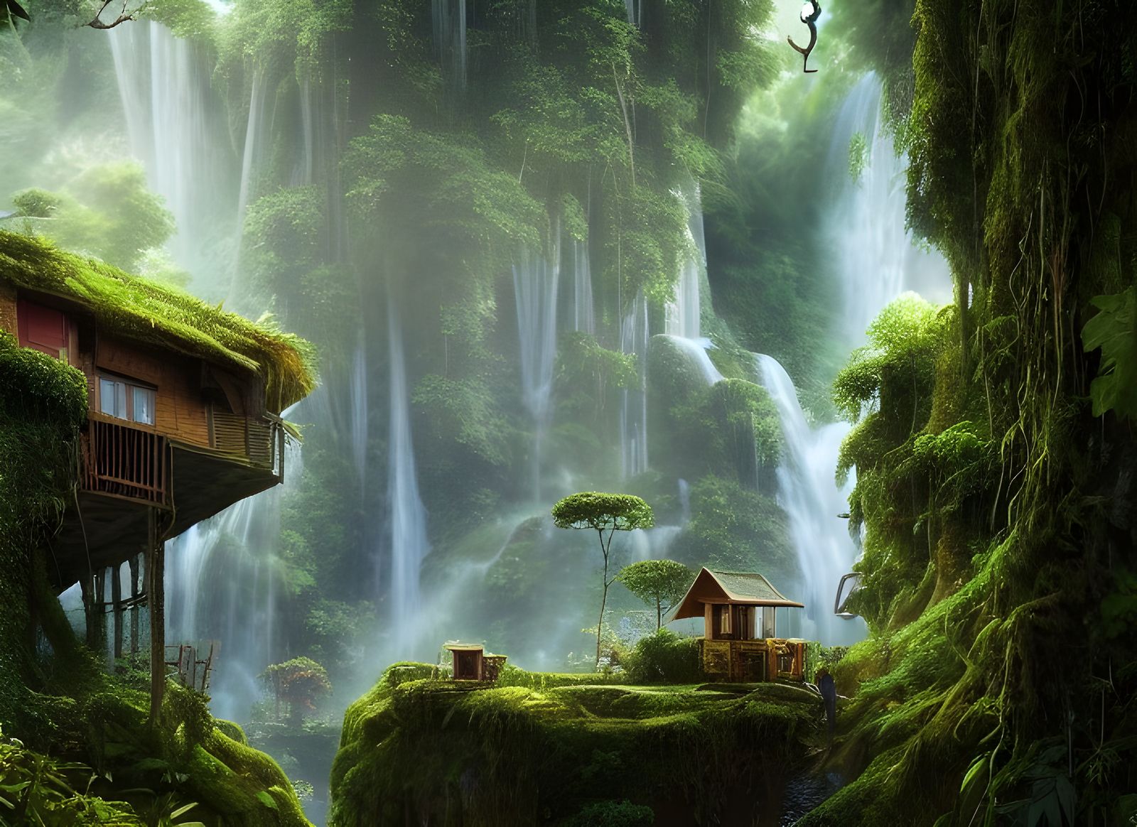 Living in the Dreamland of Waterfalls