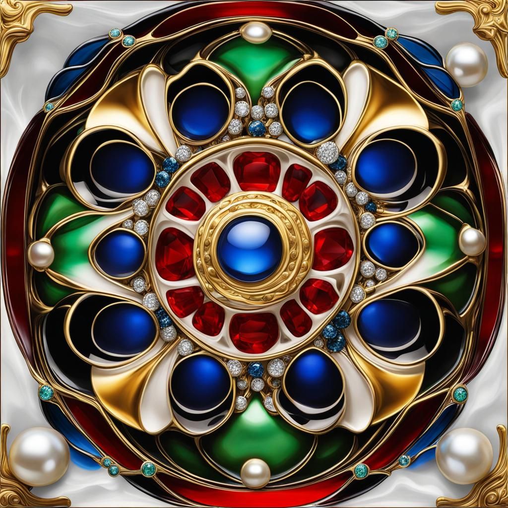 Spitfire vs Messerschmitt: WWII Dogfight in Art Deco Style