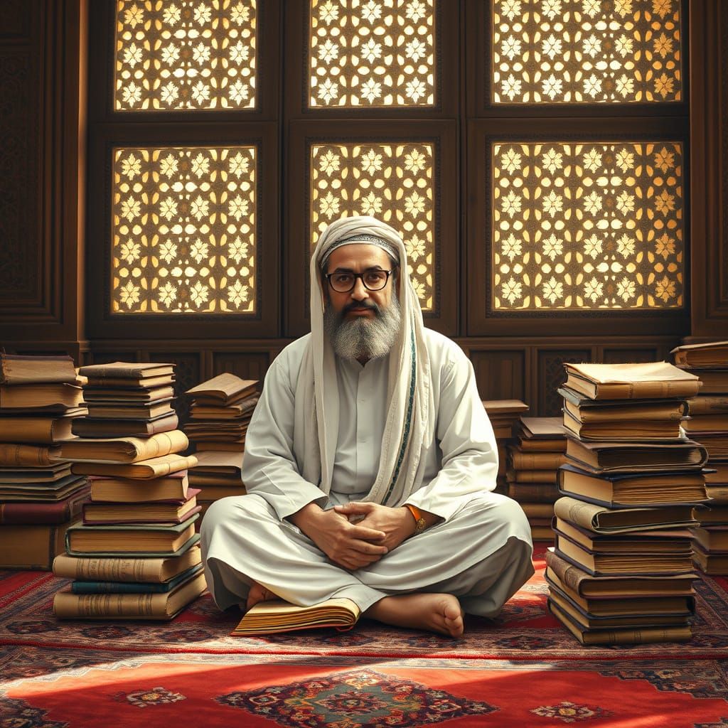 Syrian Islamic Scholar in Traditional Madrasa Study