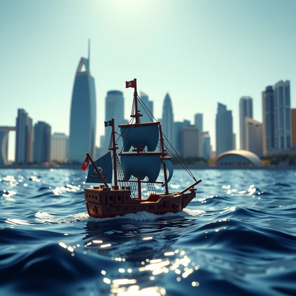 Lego Gold Coast Australia Skyline in Unreal Engine 5