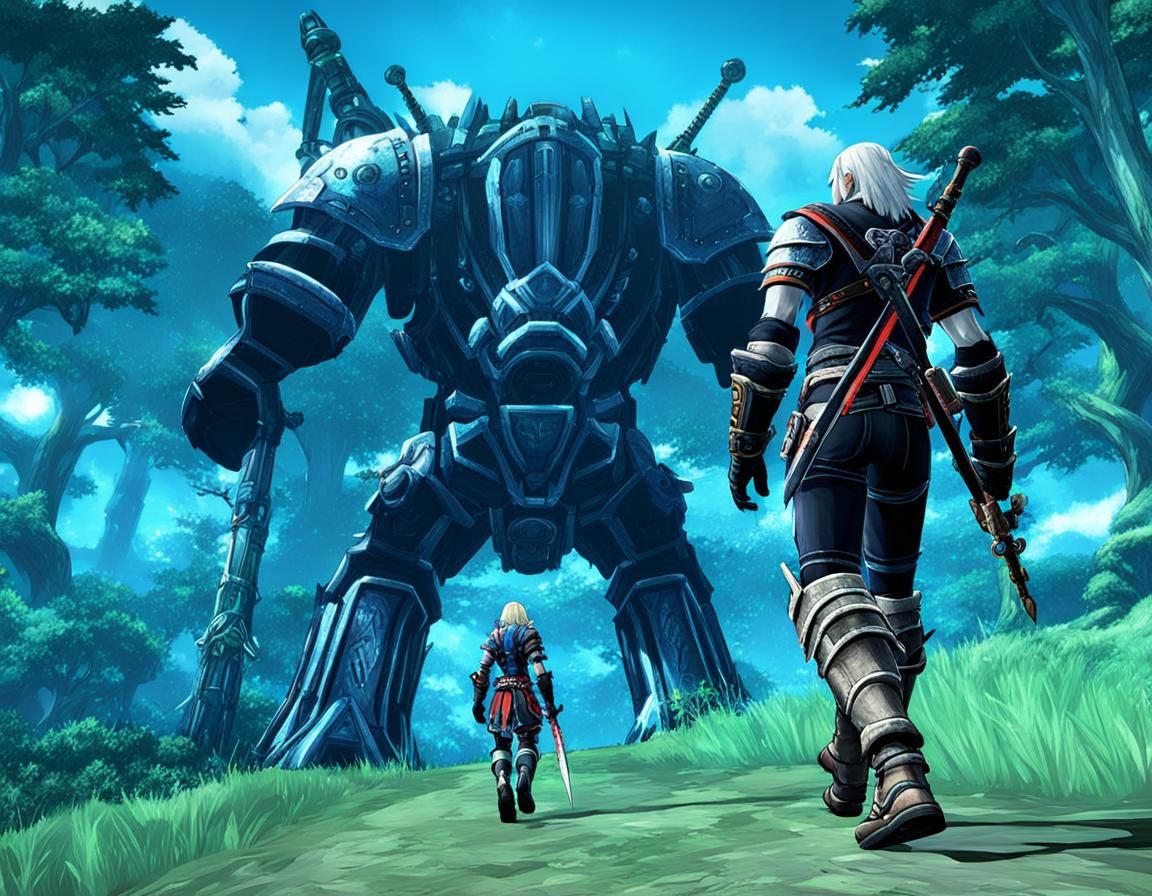 Xenoblade Chronicles Meets The Witcher Wild Hunt