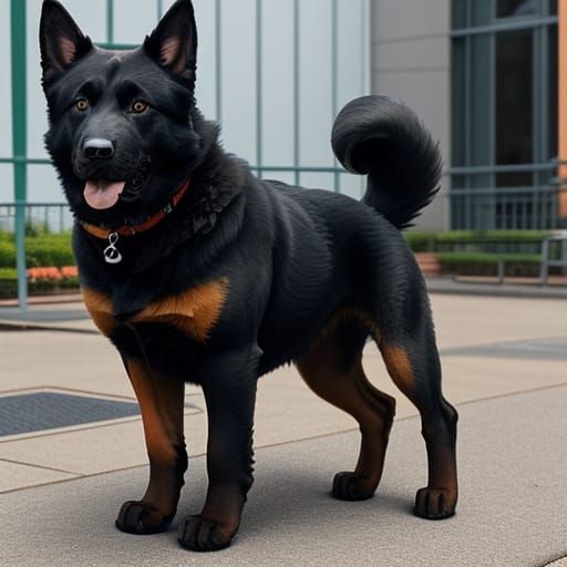 Multicolored Menagerie of Dogs and Cats