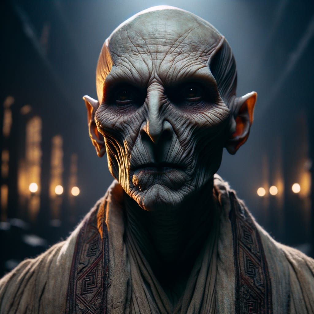 Nosferatu Vampire Elder in Byzantine Attire