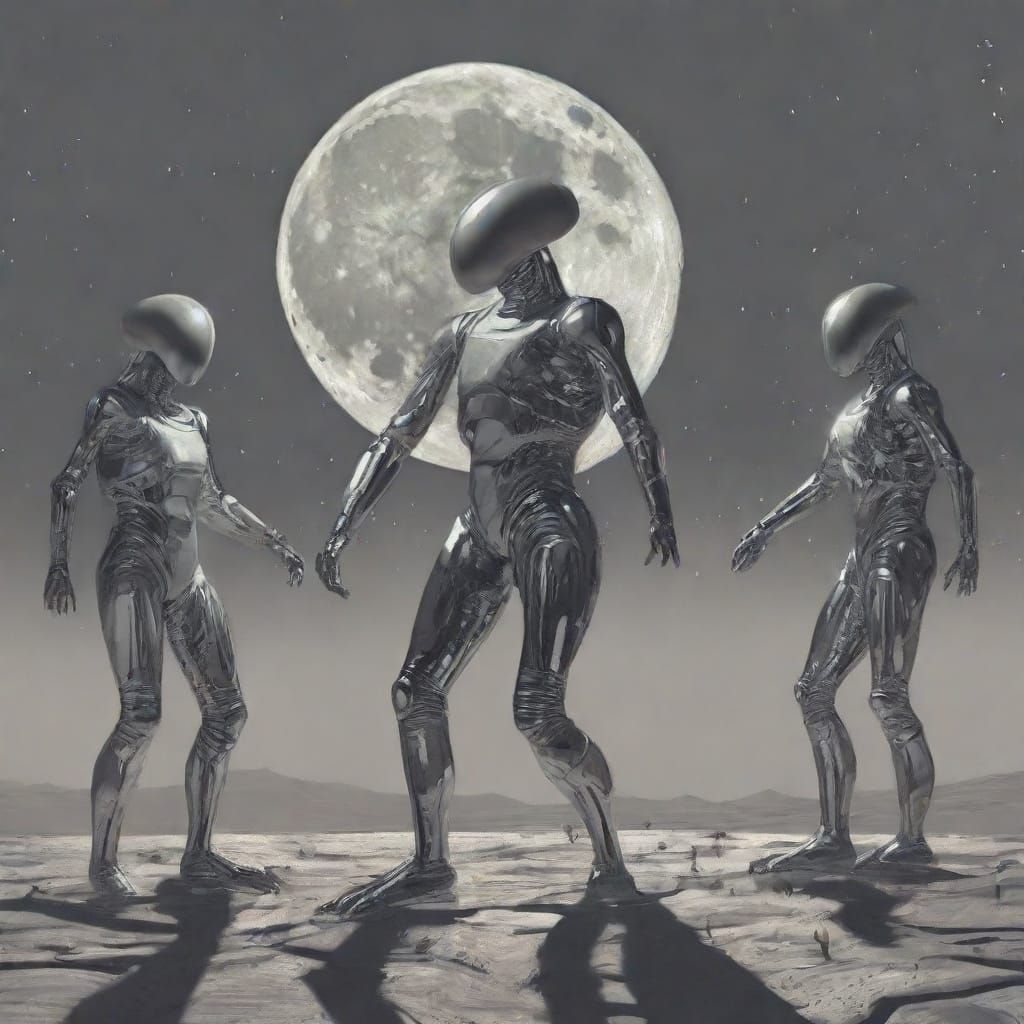 Cosmic Dancers on the Moon