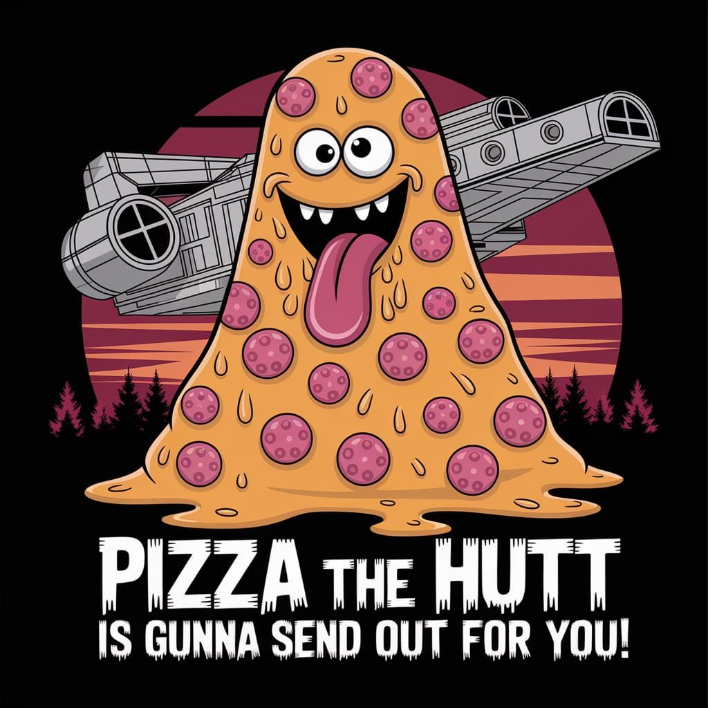 Pizza the Hutt: A Goofy Sci-Fi Monster
