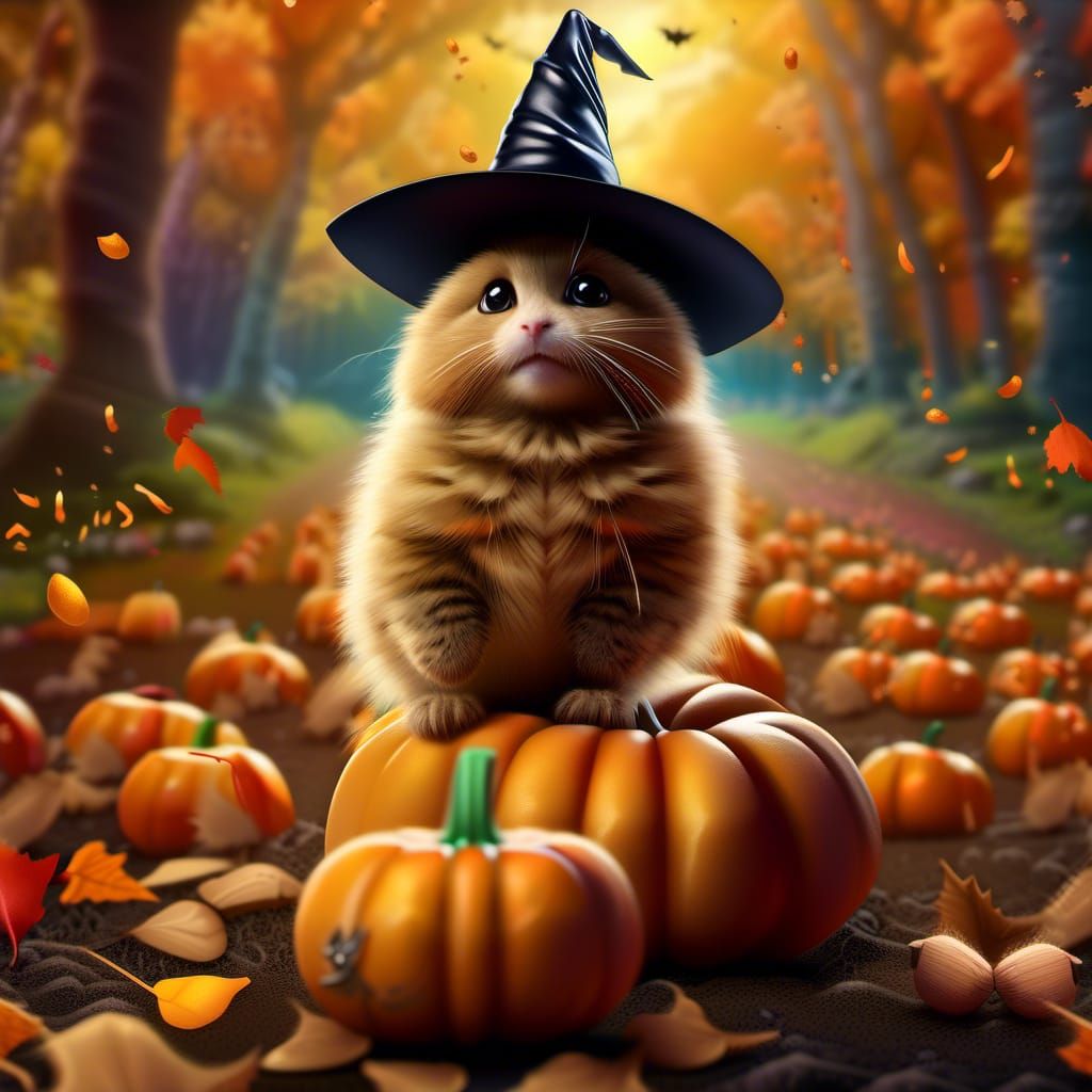 Fluffer Meowlloween!