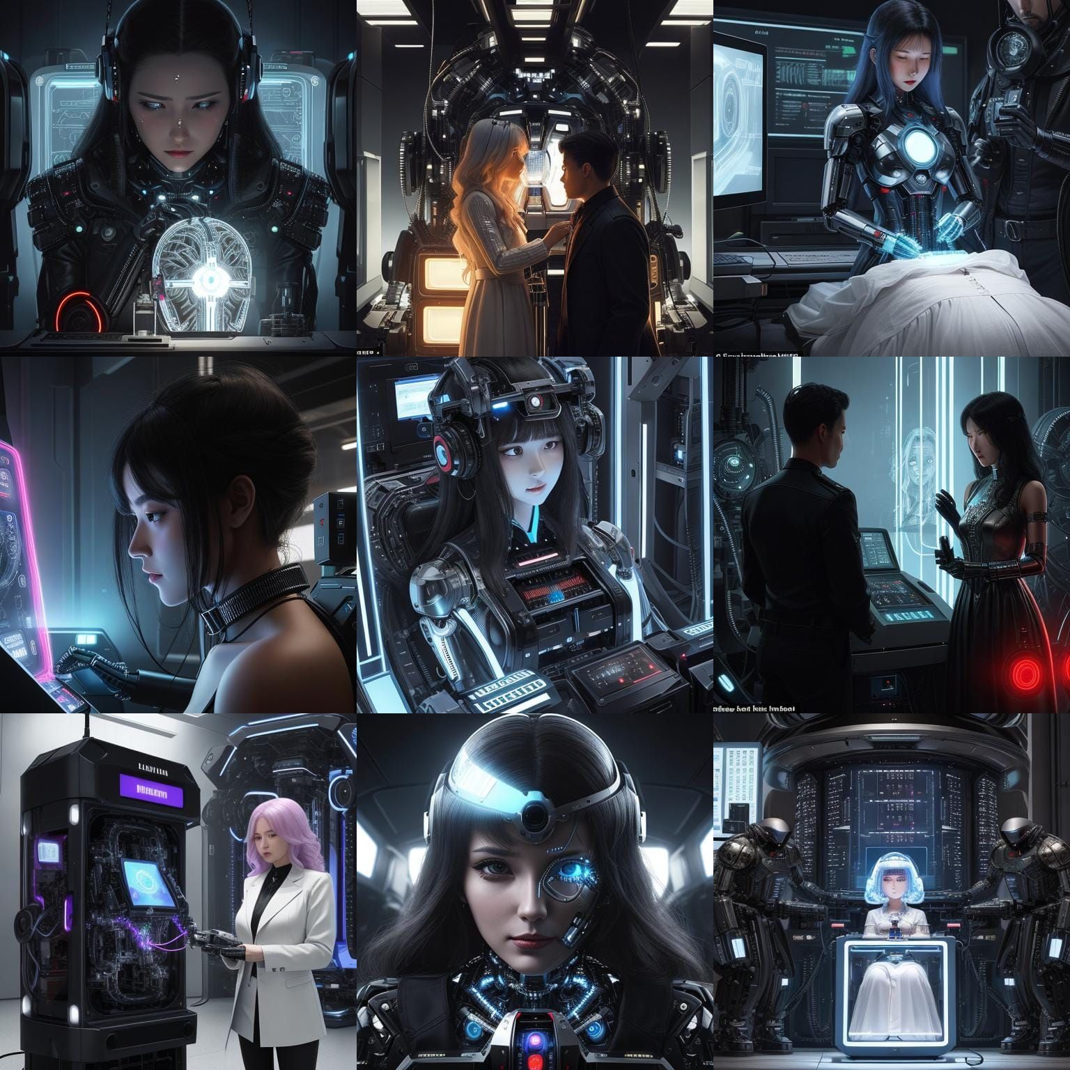 Brainwashing Machine Transforms Woman Into Evil Wife