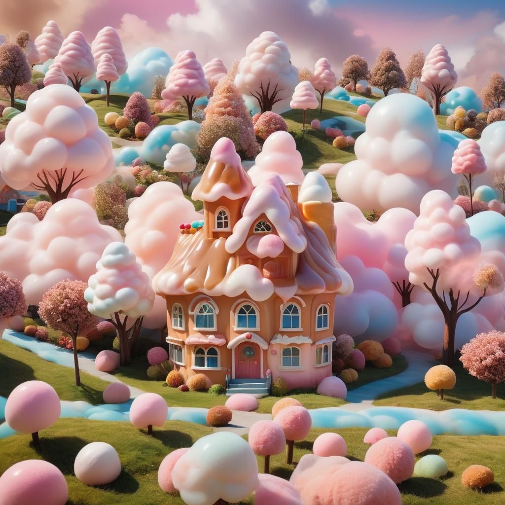 Quivering Jelly House in Candyland Street