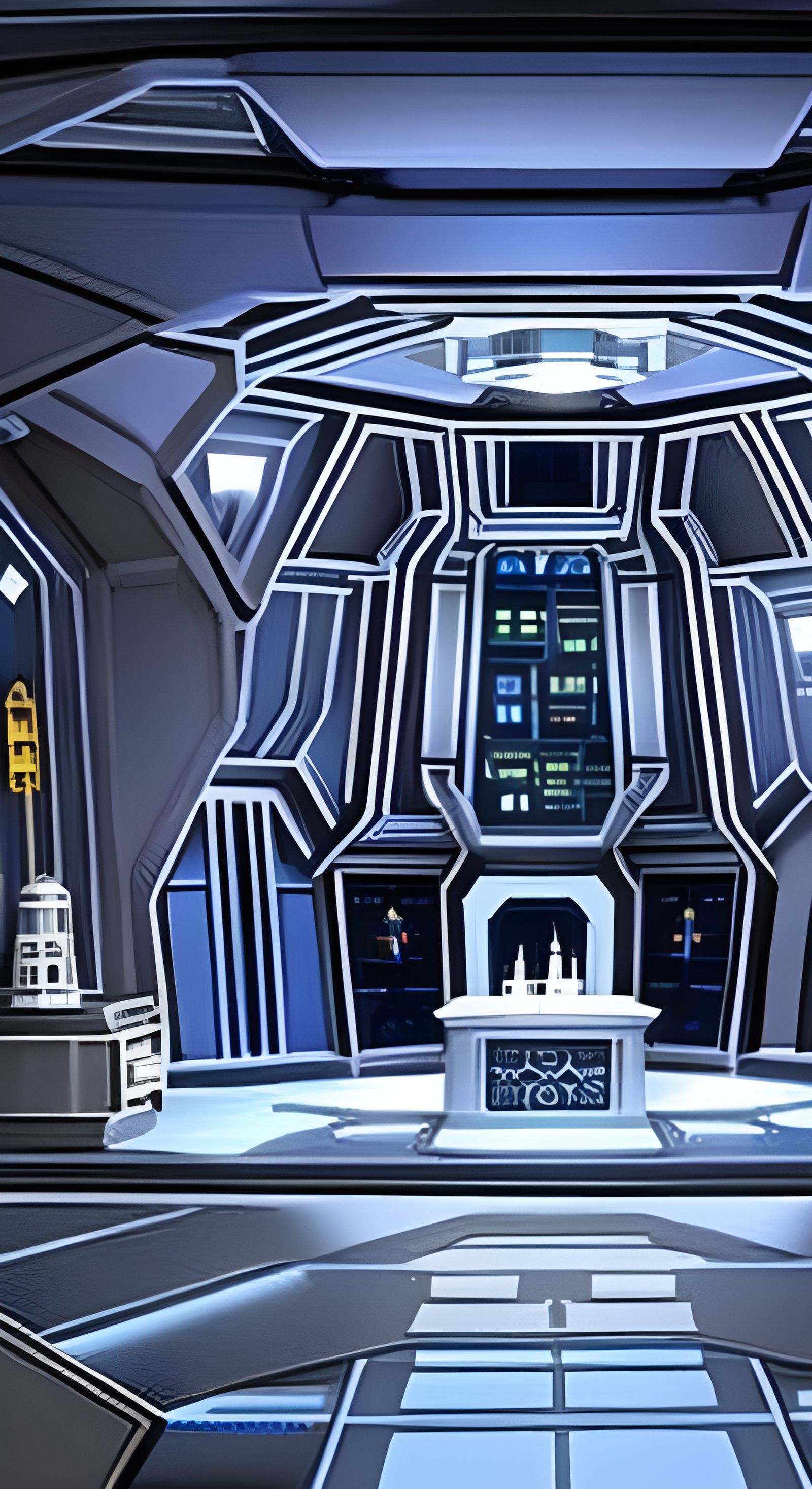 TARDIS console room concept I