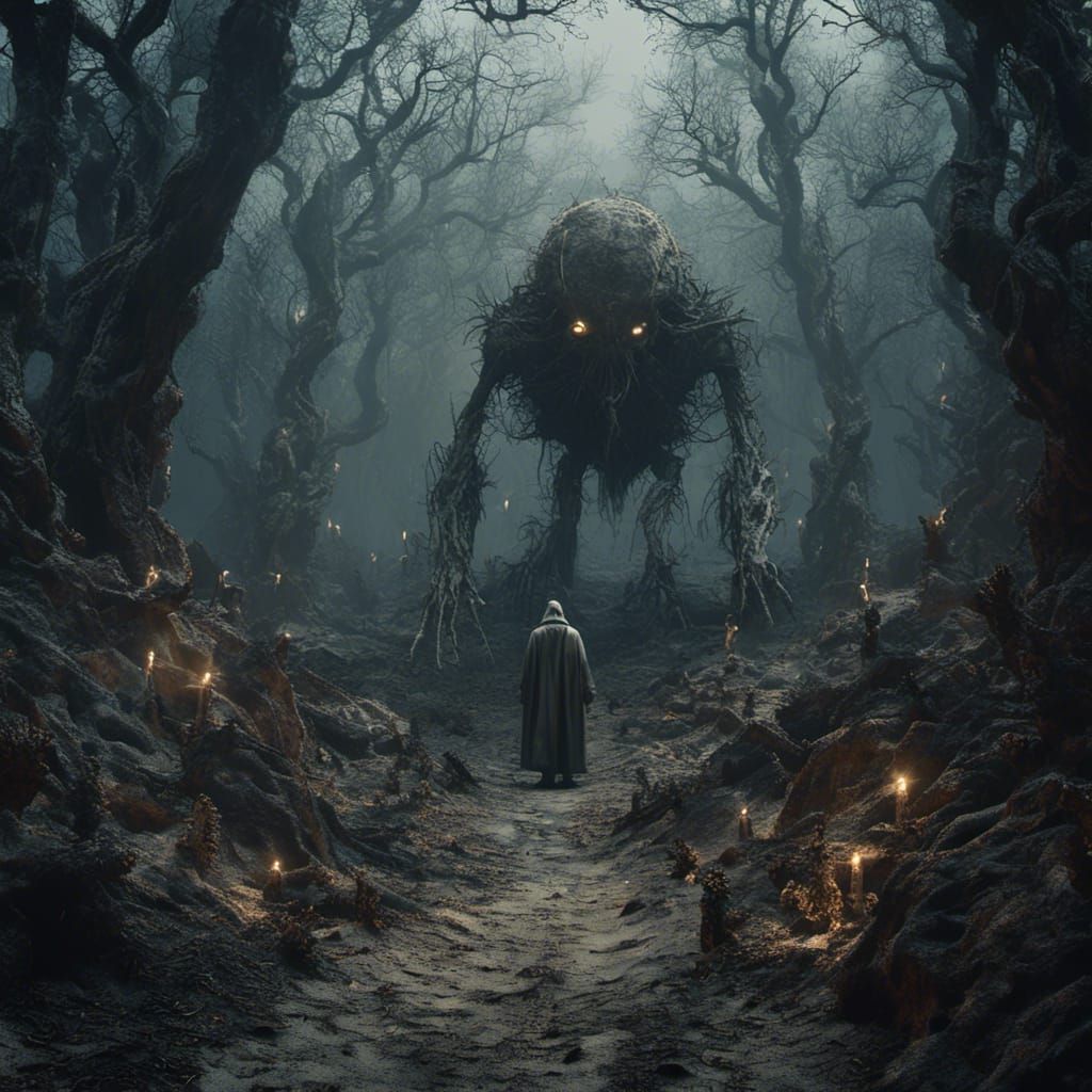 a sand man<lora:MJ6 Nightmare:1.0>