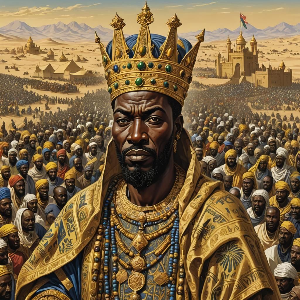 Mansa Musa: An AI Interpretation
