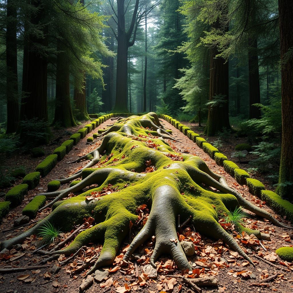 3D Lava Cave Landscape in Iceland