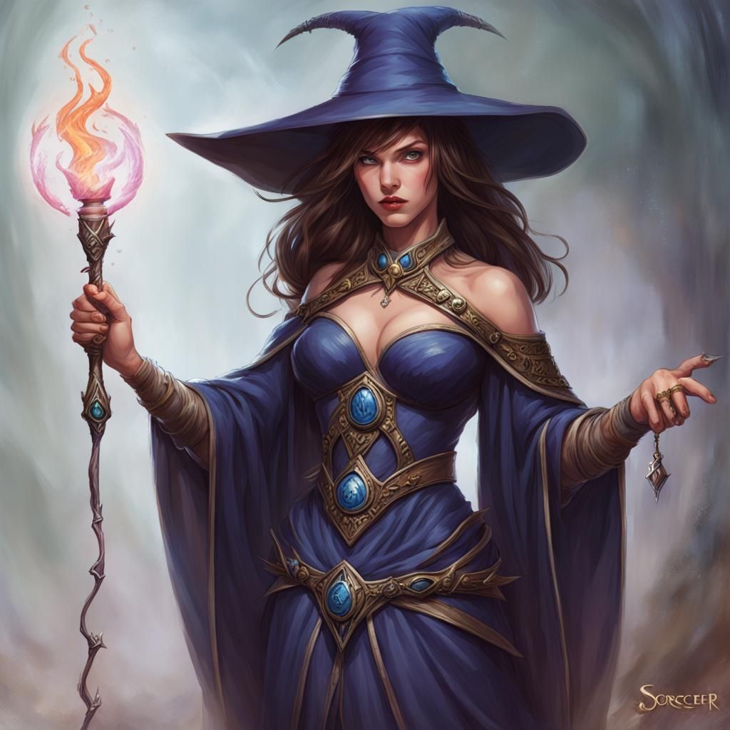 Enchanting Sorceress or Sorcerer