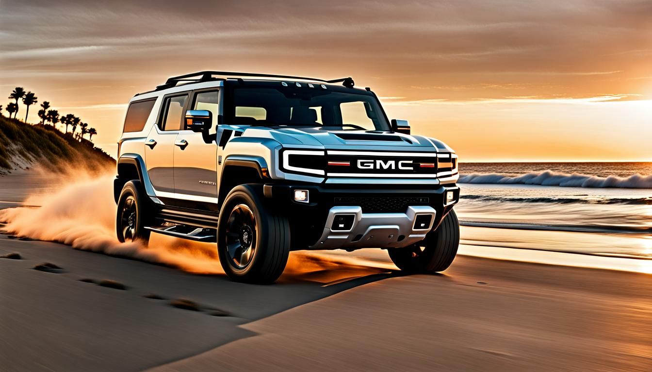 Hummer EV: Sunset Beach Speed
